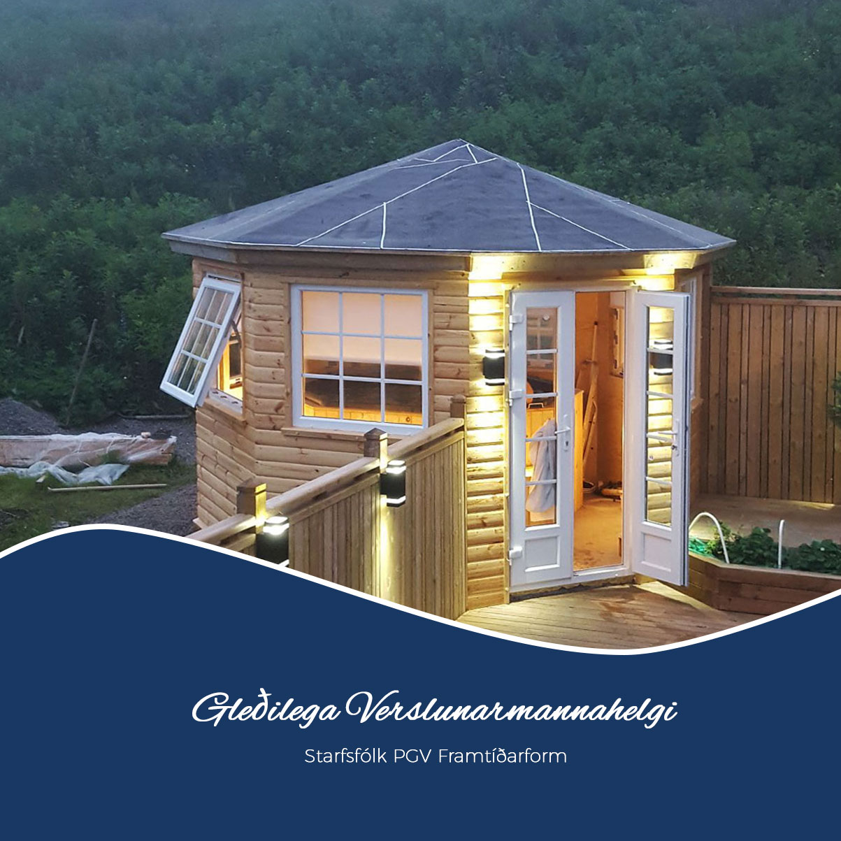 Gleðilega verslunarmannahelgi!